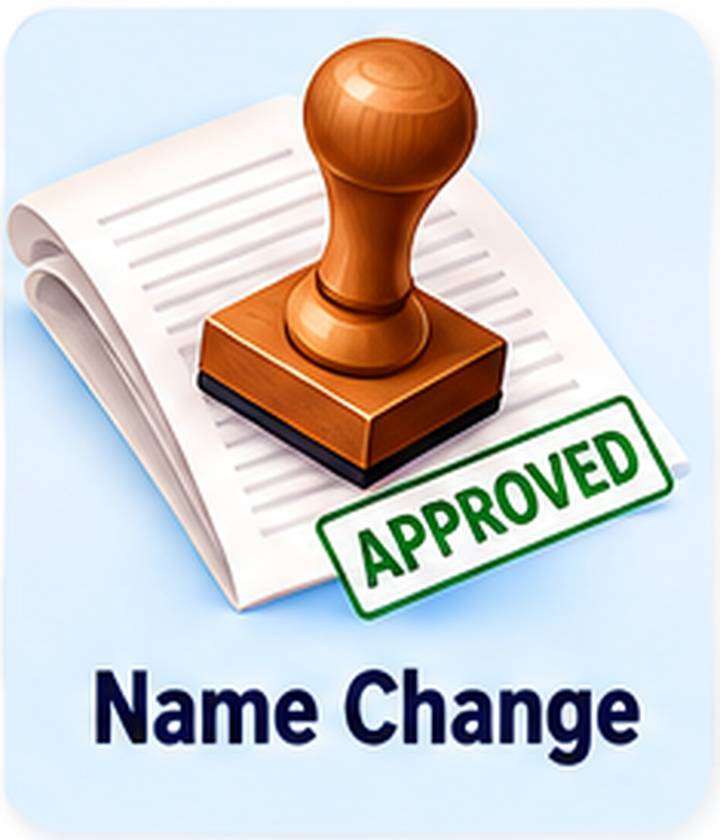 Name Change Ads